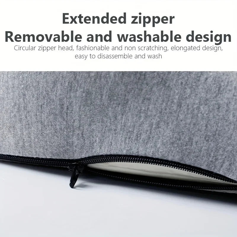 Ergonomic Memory Foam Seat & Back Support | Pain Relief Cushion